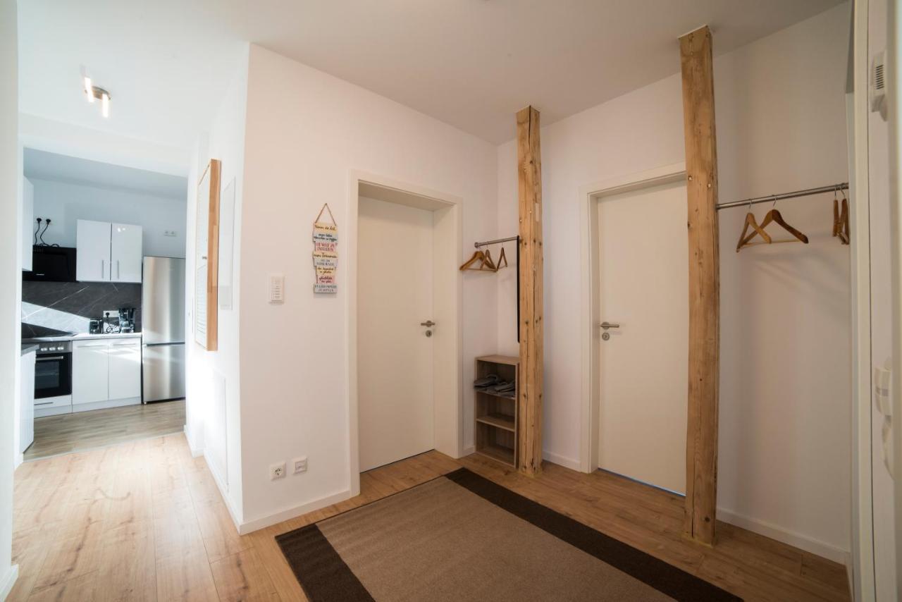 Schoene Ferienwohnung 78M2, 3 Schlafzimmer, 2 Baeder, Zentrumnah, 1Og Erfurt Zewnętrze zdjęcie